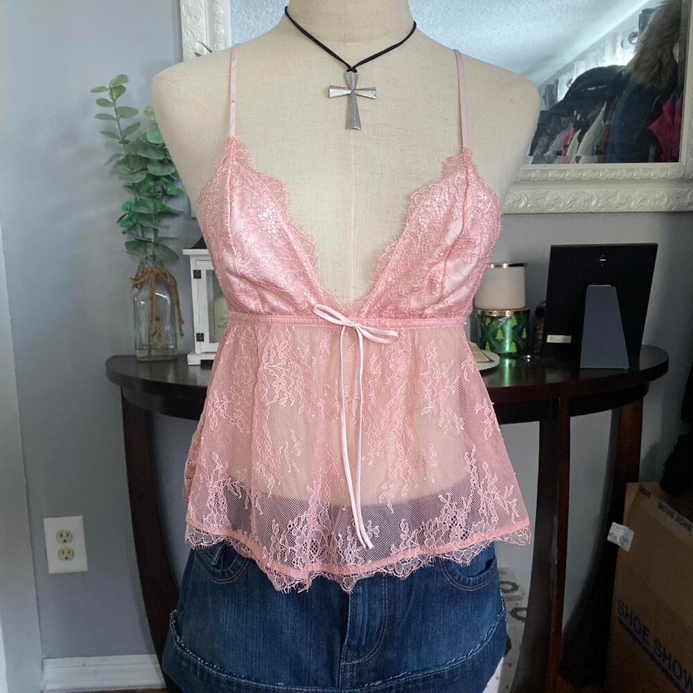 Victoria secret lace top size